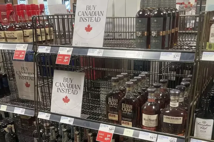 Disappearance of U.S. alcohol brands like Jack Daniel’s in Canada due to tariffs