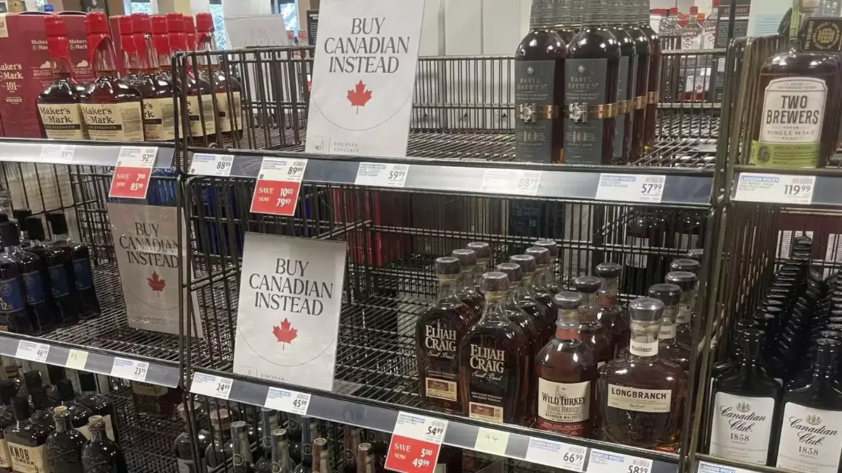 Disappearance of U.S. alcohol brands like Jack Daniel’s in Canada due to tariffs