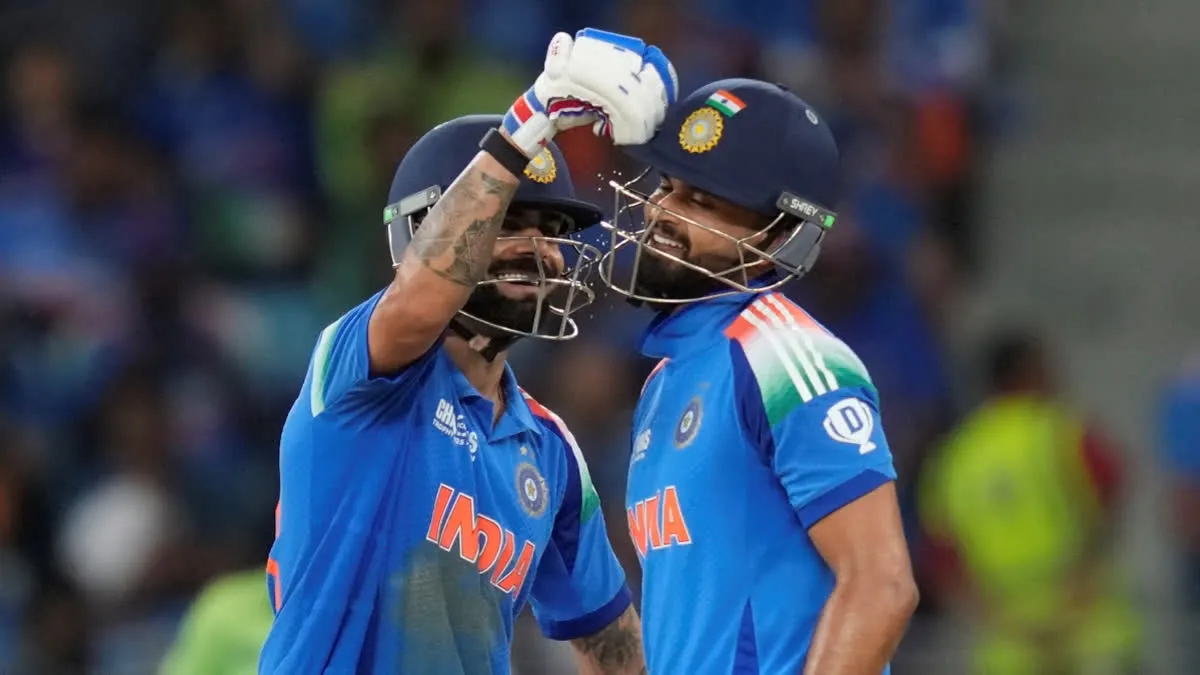 Virat Kohli celebrates his century as India secures a dominant win over Pakistan in the ICC Champions Trophy 2025.