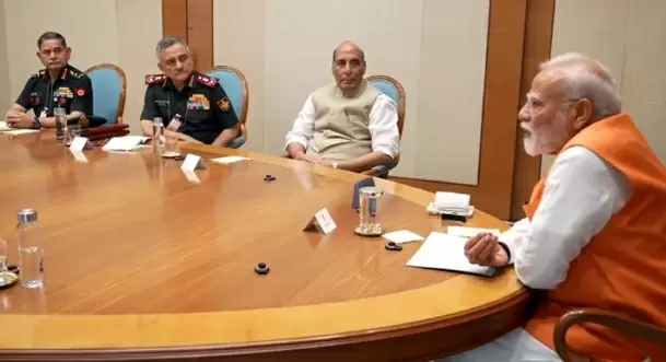 Prime Minister Modi at security meeting on India’s response to Pahalgam terror attack