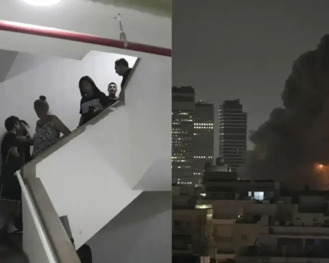 Smoke rises after Israeli airstrike in Tehran as India evacuates students amid escalating Iran-Israel conflict, June 2025.