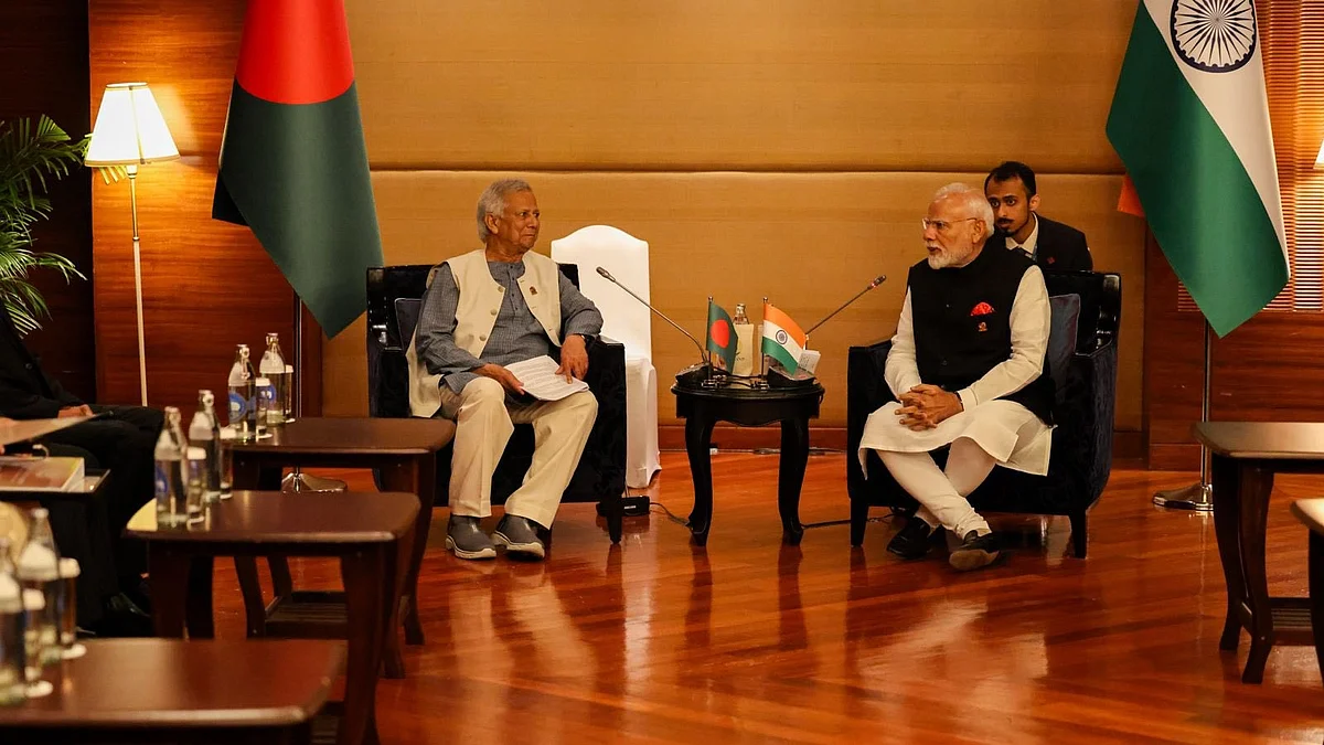 Muhammad Yunus speaks on India-Bangladesh relations, blames Indian press, and seeks Sheikh Hasina’s extradition from India.