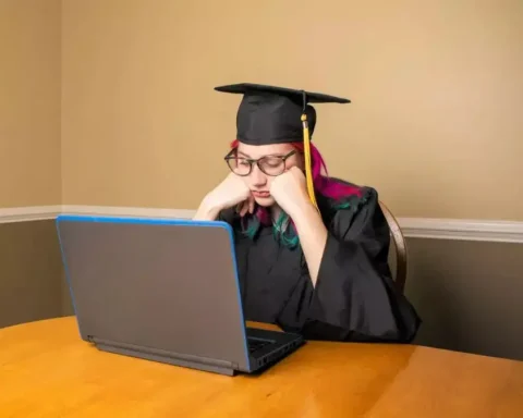 Final-year student exploring cybersecurity and animation courses in response to AI job market shifts and global layoffs in 2025.