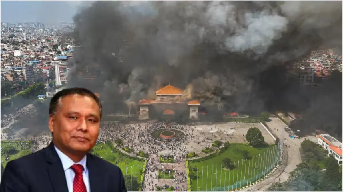 Protesters and army personnel in Kathmandu amid Nepal’s political crisis as Gen-Z leaders hold talks with President Paudel to select interim PM.