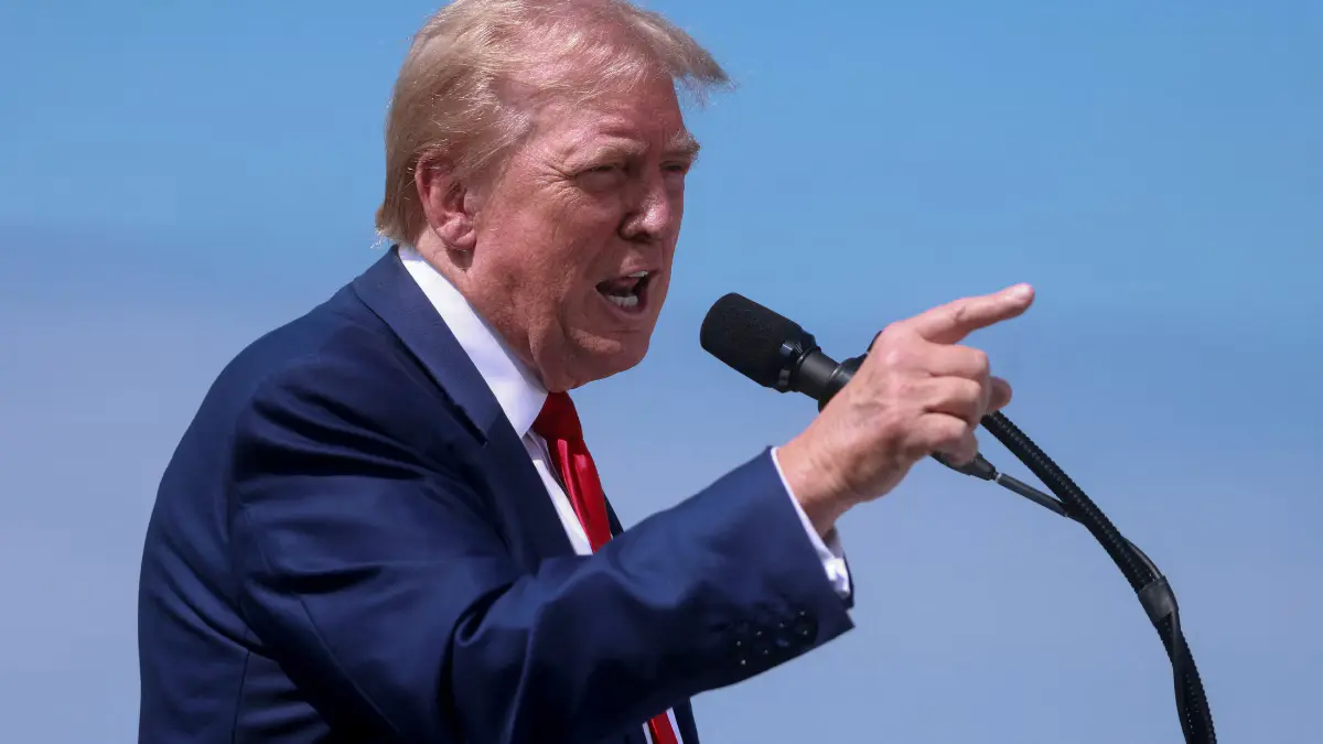 Donald Trump announcing pharmaceutical tariffs; India’s generics exports to U.S. may face ripple effects