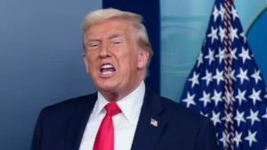 US President Donald Trump speaks as Greenland faces growing concerns over a possible US takeover amid rising geopolitical tensions.