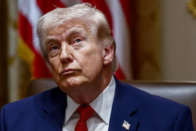 US President Donald Trump speaking about Iran's nuclear program and ongoing diplomatic negotiations.