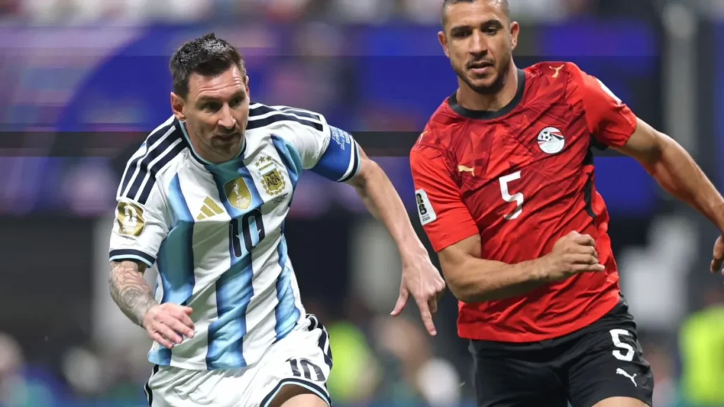 Argentina football team during the FIFA World Cup 2026 as reports emerge about the FBI reviewing Argentine Football Association finances