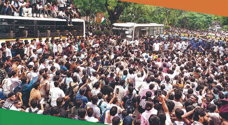 CJP protest against alleged NEET paper leak